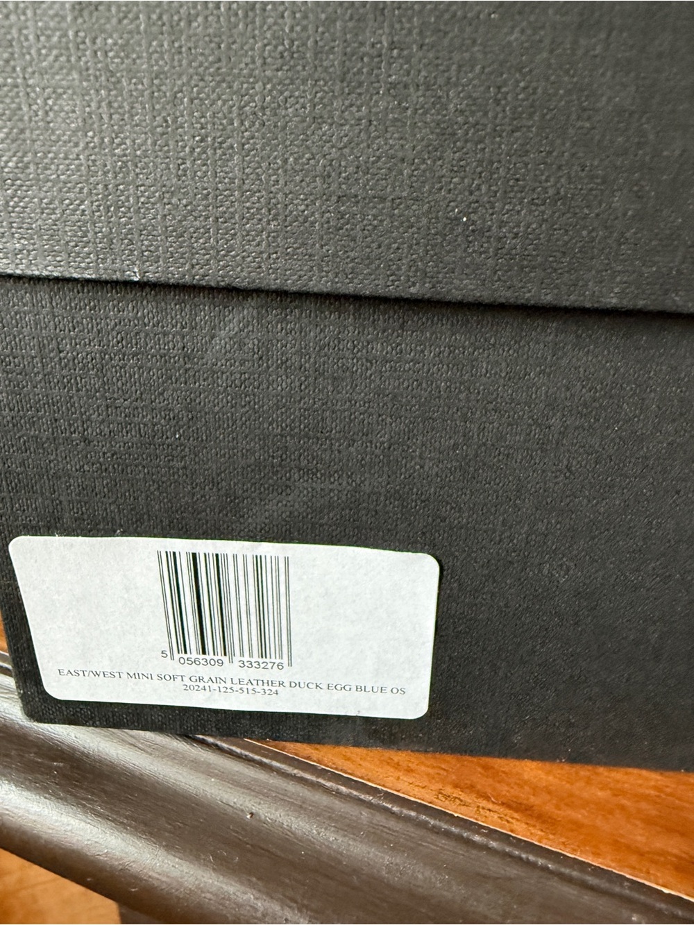 Strathberry East/West Mini — Duck Egg Blue Soft Grain Leather - Picture 9 of 9